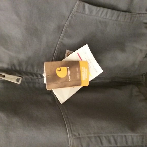 SOLD MERCARI-Carhartt Women's New Utility Blue Coat - Picture 6 of 12